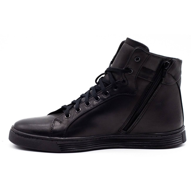KENT Scarpe da uomo creepersy isolate 306 Black nero 1