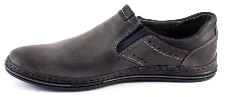 Polbut Scarpe slip-on 401 da uomo grigie grigio 2