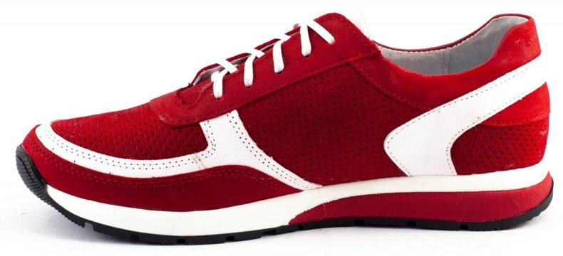 Polbut Scarpe sportive da uomo C47P rosse con bianco multicolore 2