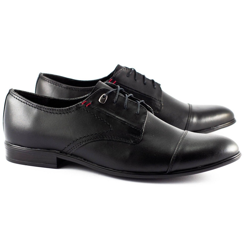 Olivier Scarpe da cerimonia uomo 301GT nere nero 1