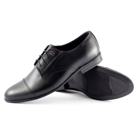 Olivier Scarpe da cerimonia uomo 301GT nere nero 2