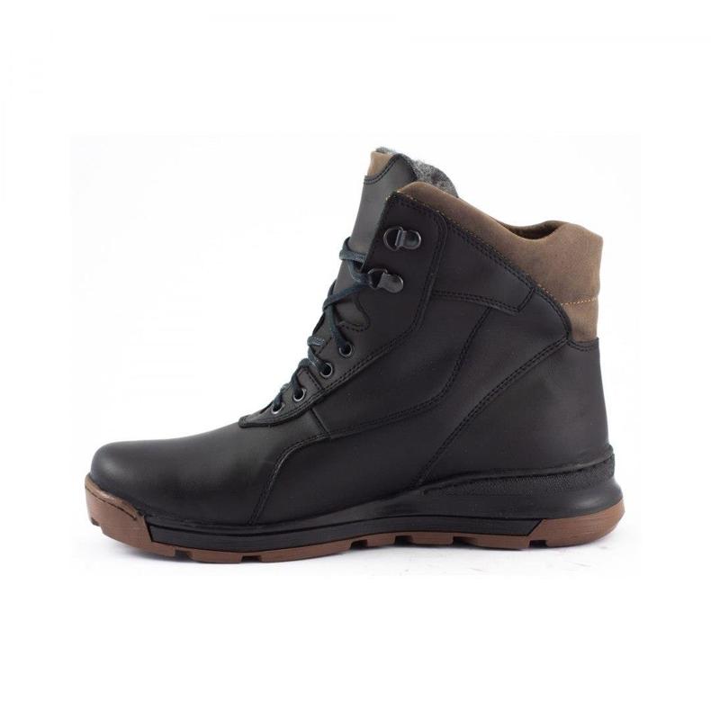 Polbut Scarpe invernali da uomo nere J63s nero 2
