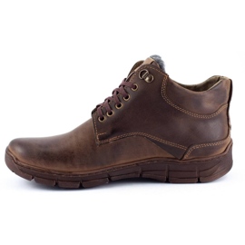 Polbut Scarpe invernali da uomo J64S marrone 1