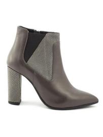 Stivaletti da donna Lizard 04429 marrone blu navy 1