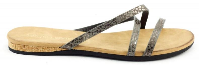 Sergio Leone Pantofole 2118 grigie grigio 1
