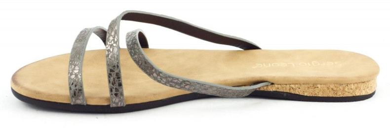 Sergio Leone Pantofole 2118 grigie grigio 2