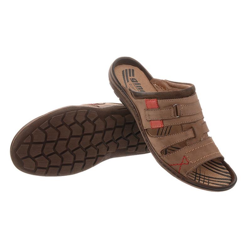 324 pantofole da uomo marroni marrone 2