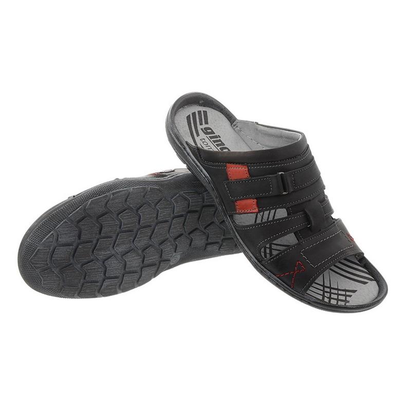 324 pantofole da uomo nere nero 2