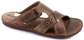 Polbut Pantofole da uomo marroni SA05 marrone 1