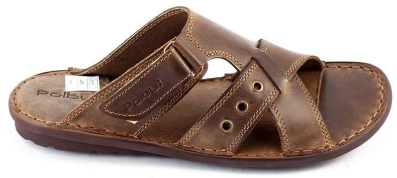 Polbut Pantofole da uomo marroni SA05 marrone 2