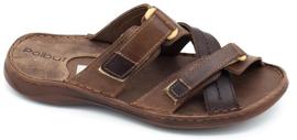 Polbut Pantofole da uomo marroni SA06 marrone 1