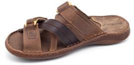Polbut Pantofole da uomo marroni SA06 marrone 2