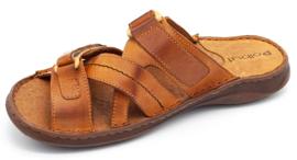 Polbut Pantofole da uomo SA06 rosse arancia 2