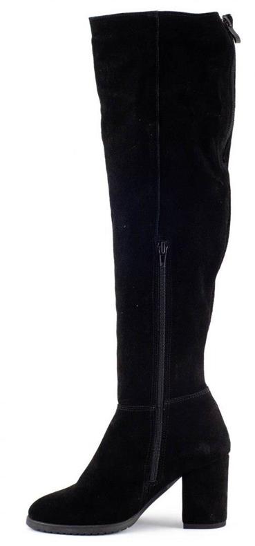 Saway Stivali da donna sul 63-W post nero 2