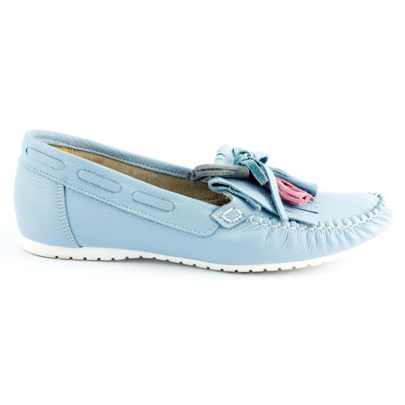 Lewski Mocassini da donna 2673 blu 1