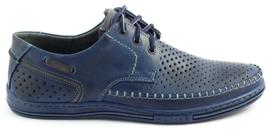 Polbut Scarpe traforate da uomo J44L Pł blu navy 1