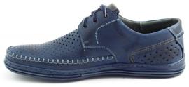 Polbut Scarpe traforate da uomo J44L Pł blu navy 2