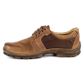 Polbut Scarpe casual da uomo K19 marrone 1