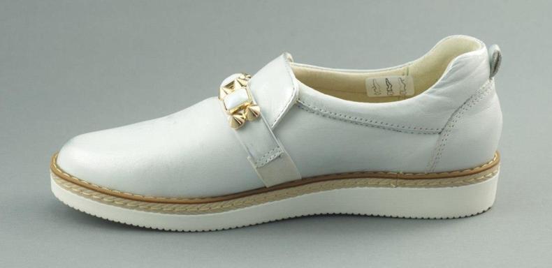 Dolce Pietro Scarpe slip on sneakers 1091 bianco-argento multicolore 2