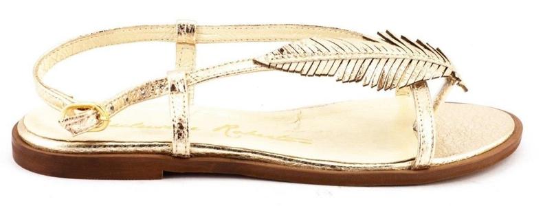 Sandali da donna 621 oro d'oro 1