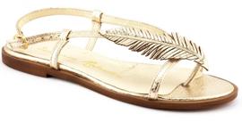 Sandali da donna 621 oro d'oro 2