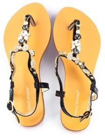 Sandali neri 6506 da donna nero 2