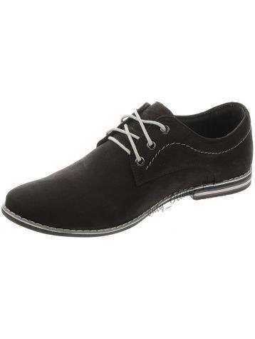 ABIS Scarpe da uomo in pelle 4149 nere nero 2
