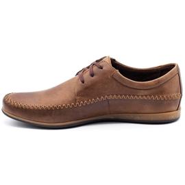 Polbut Scarpe da uomo in pelle C22 marrone 2