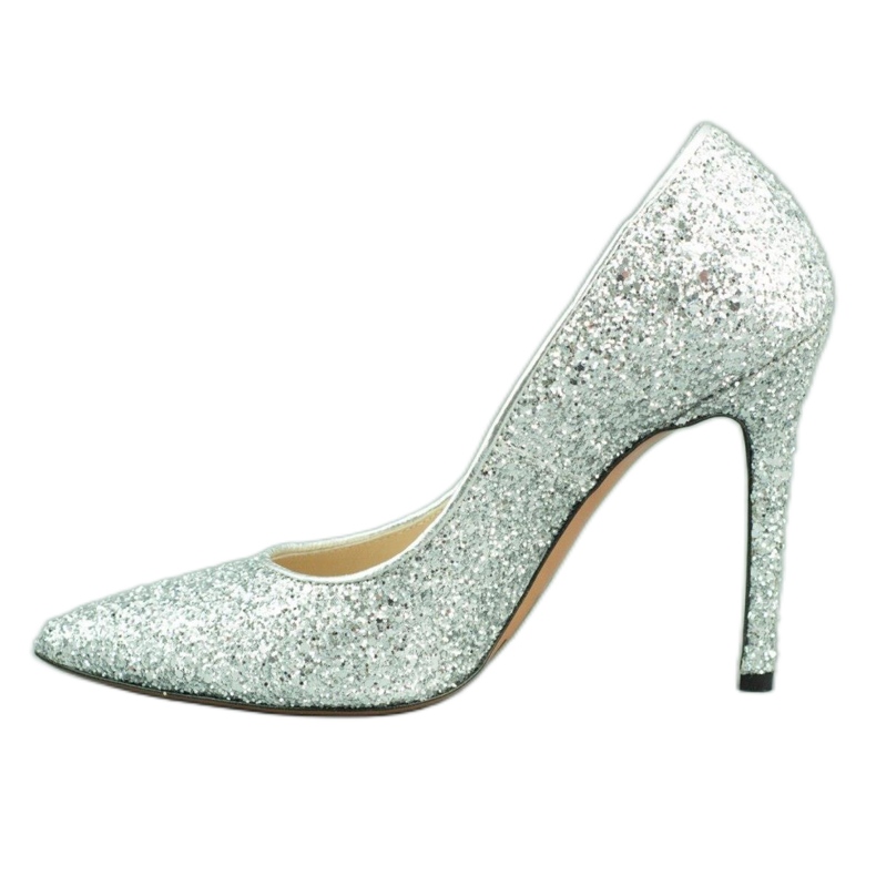 Neścior Spille glitter argento 101 1