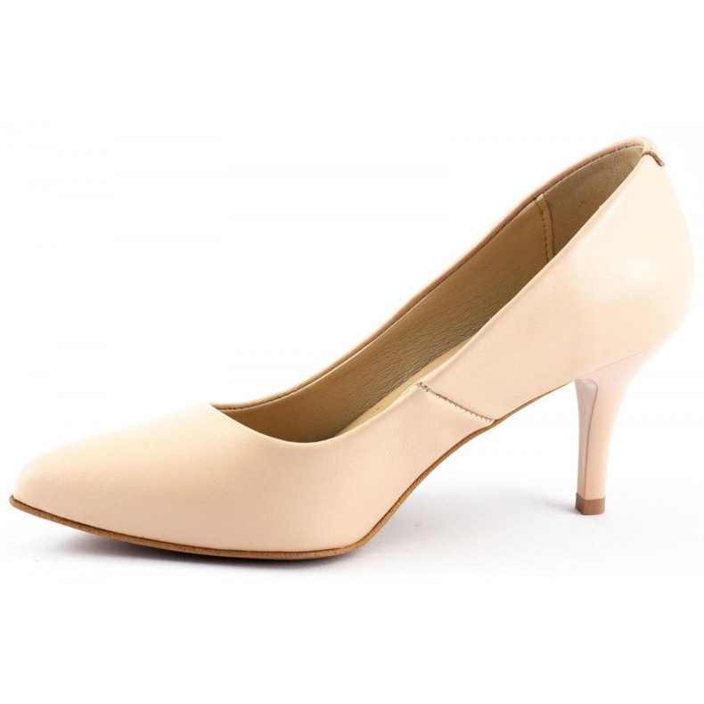 Saway 2169 cappuccino tacchi alti beige 1