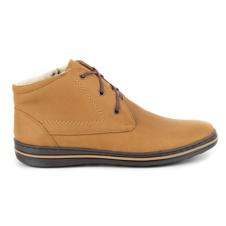 Polbut 339 scarpe rosse da uomo arancia 1