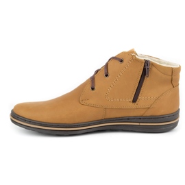 Polbut 339 scarpe rosse da uomo arancia 2