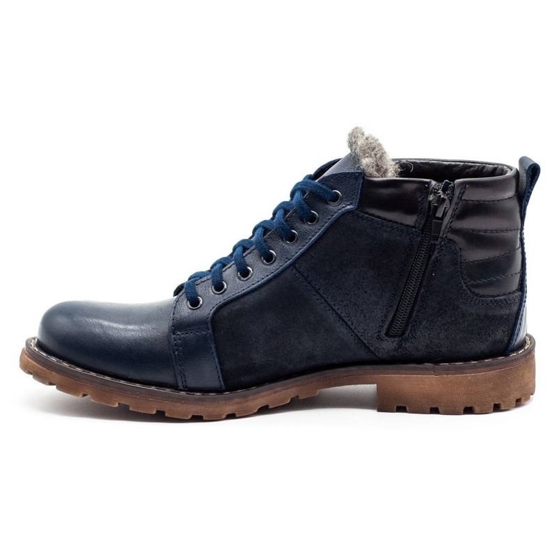 Mario Pala Scarpe invernali da uomo 865MP blu navy 1