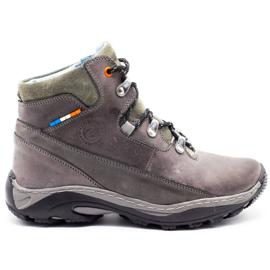 Scarpe invernali da uomo 134GT grigie grigio 1