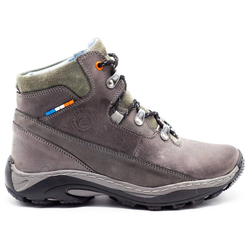 Scarpe invernali da uomo 134GT grigie grigio 1