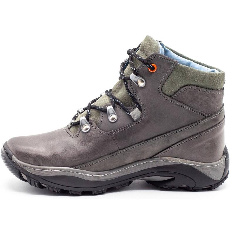 Scarpe invernali da uomo 134GT grigie grigio 2