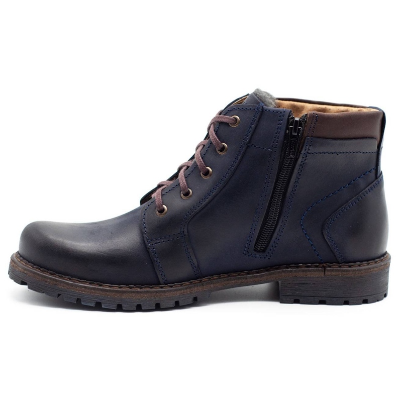 Polbut Doposci da uomo J34S blu navy 1