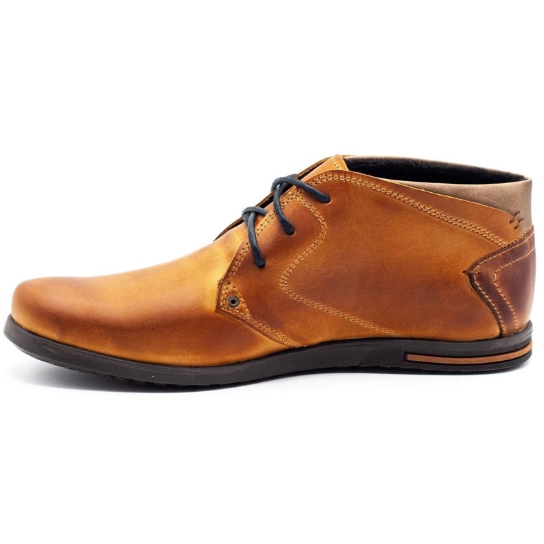 Polbut Scarpe termiche da uomo C37F rosse arancia 1