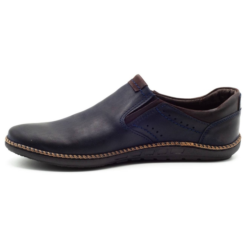 Polbut Scarpe da uomo 401E blu navy 1