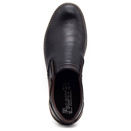 Polbut Scarpe da uomo nere 401E nero 1