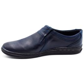 Polbut Scarpe da uomo slip 362E blu navy 2