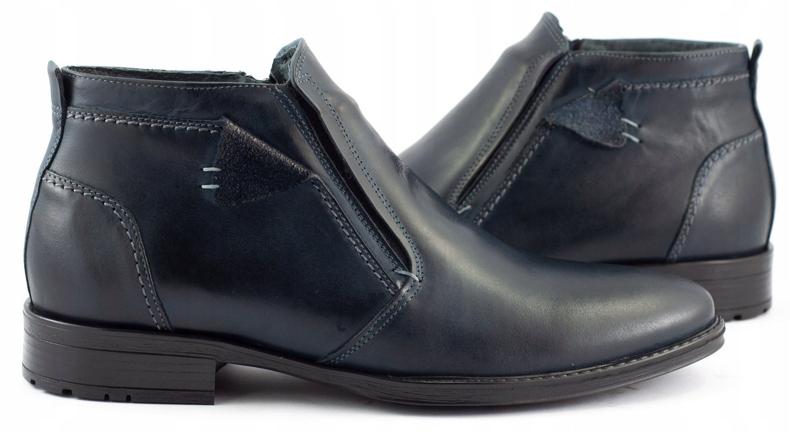 KENT Scarpe invernali da uomo 200 blu navy 1