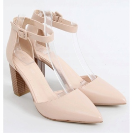 Décolleté sul post beige 4046 Nude 1