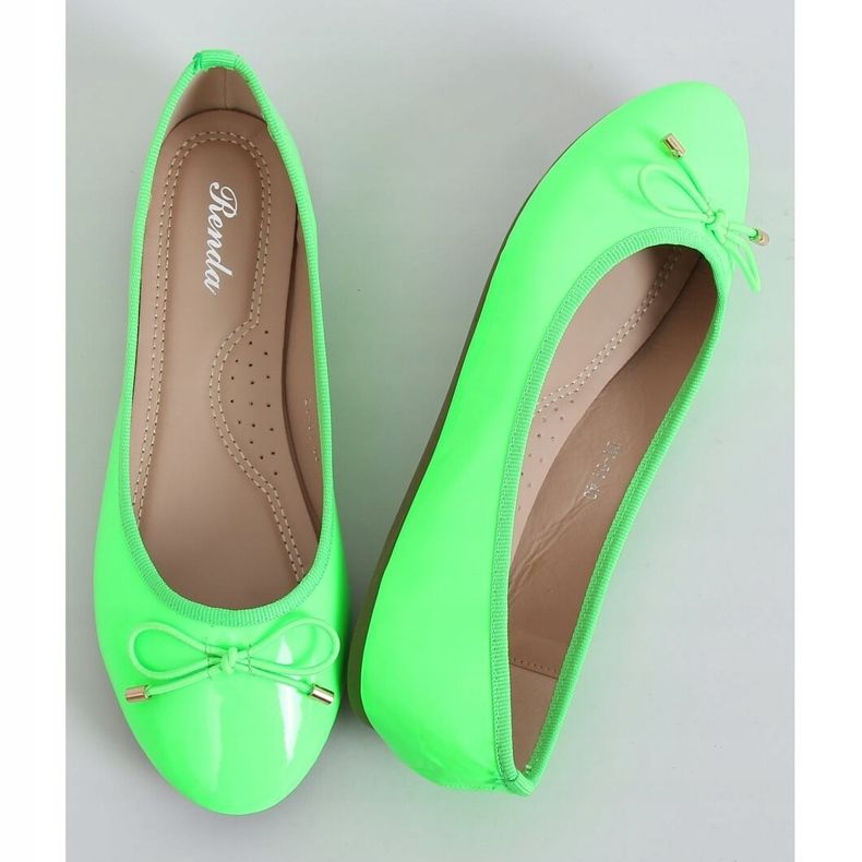 Ballerine verde fluo DY-01 Green 1