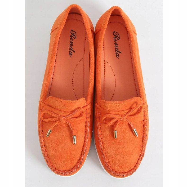 Mocassini donna arancioni RQ-2 Orange arancia 1