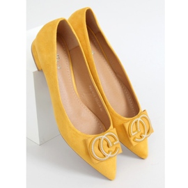 Ballerine naso miele di mandorle FM3107A Giallo 1