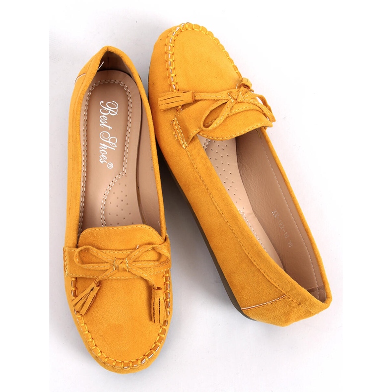 BM Mocassini donna miele XR-1R2 Giallo 2