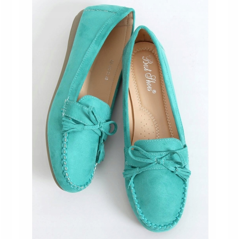 Mocassini da donna verdi XR-1R2 Green verde 1