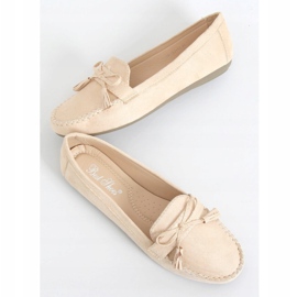 Mocassini da donna beige XR-1R2 Beige 1