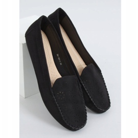 Mocassini neri traforati XR-1R6 Black nero 1